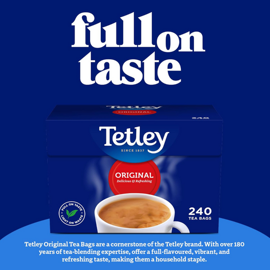 Tetley Tea - Pack of 240 Tea Bags